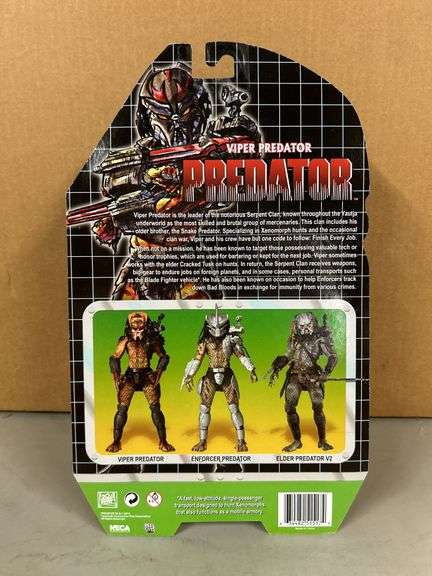 NEW Predator “The Ultimate Alien Hunter - Viper Predator” action figure