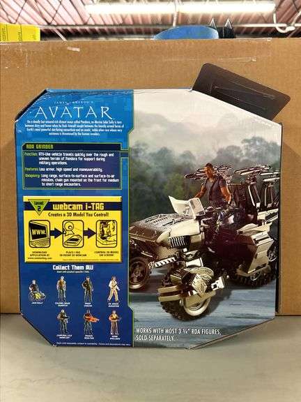 AVATAR RDS GRINDER…..corner of box has come unglued but is not damaged
