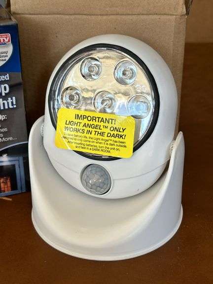 Set of (4) NIB As Seen on TV Light Angel Motion Activated Stick Up LED Lights