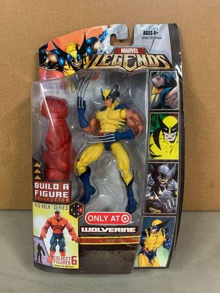Marvel Legends WOLVERINE action figure with Build A Figure Red Hulk Series