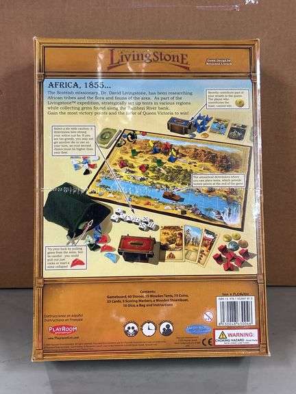 PlayRoom Entertainment Benjamin Liersch LivingStone board game
