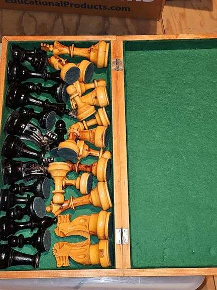Wonderful oversized chess set.