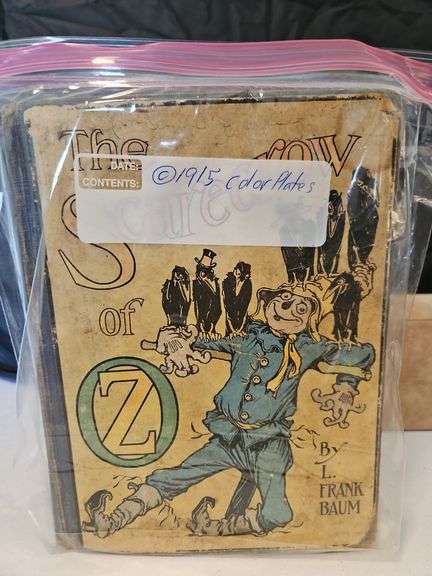 "The Scarecrow of Oz" by L. Frank Baum 1915 Version w/Color Plates...
