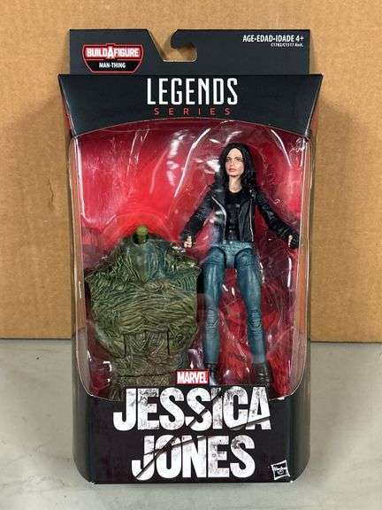 Marvel Legends Series JESSICA JONES action figure with Build A Figure MAN-THING piece
