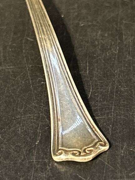 Sterling cream ladle…..17 grams