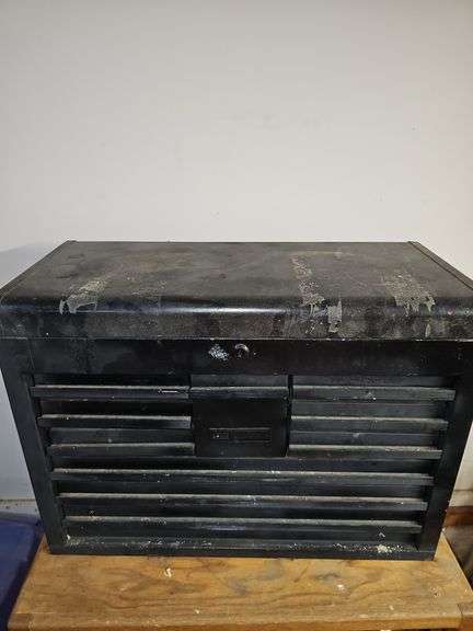 Craftsman tool box and contents. No key.