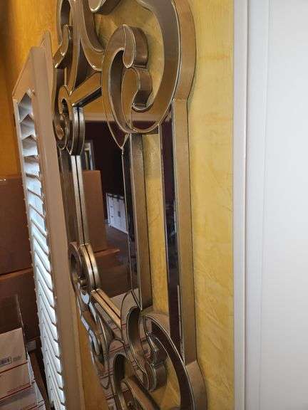 Gorgeous large decorative hanging wall mirror 27x46...
