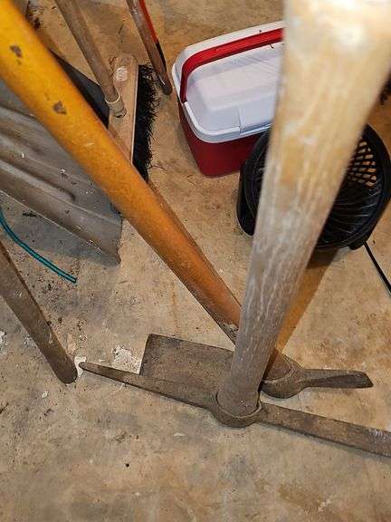 Mattock and pickaxe