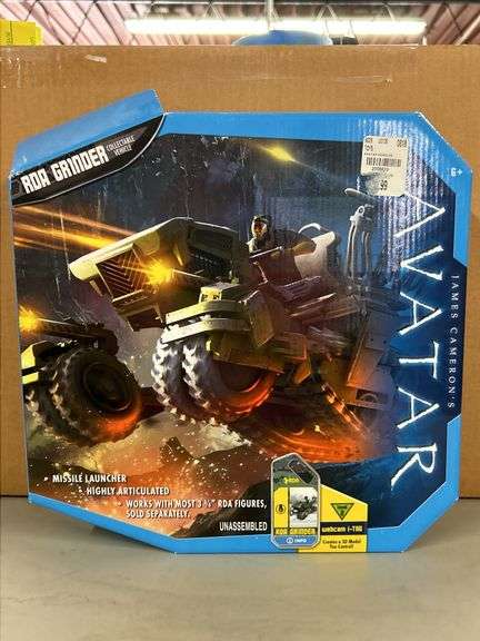 AVATAR RDS GRINDER…..corner of box has come unglued but is not damaged