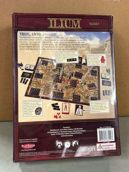 PlayRoom Entertainment ILIUM Reiner Knizia Board game