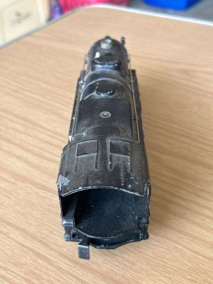 Lionel O GAUGE 2035 Steam Engine…..needs cleaned from being in attic….missing one light…..shows age from being loved by family and friends