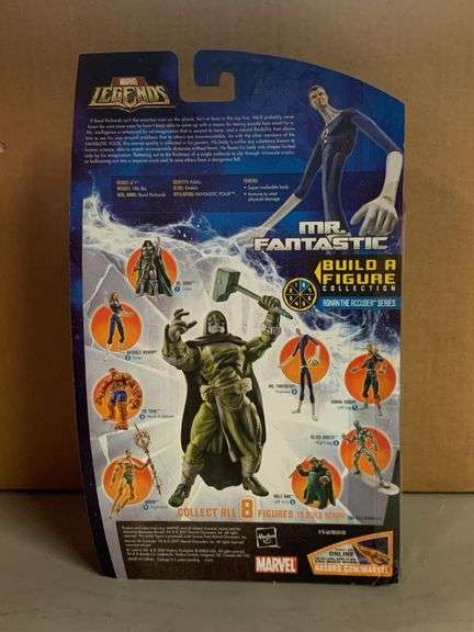 Marvel Legends MR. FANTASTIC action figure with Build A Figure Ronan The Accuser Series