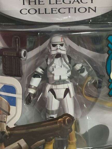 Star Wars The Legacy Collection IMPERIAL EVO TROOPER & OBI-WAN KENOBI action figures