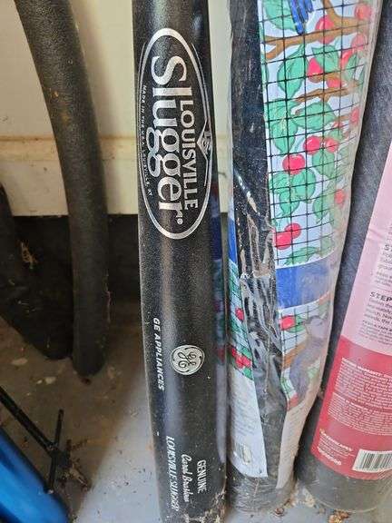 Two(2) NIP Garden Items PLUS a Genuine Louisville Slugger bat...