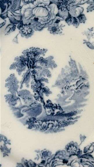 (2) Vintage Allerton’s Kenilworth English 6” Dessert Plate…..no chips or cracks…..makers mark on back is blurry