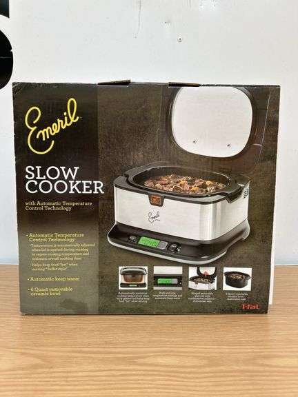 NIB Emeril 6-quart Slow Cooker
