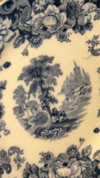 (3) Vintage Allerton’s Kenilworth English 8” Salad Plate…..no chips or cracks…..makers mark on back is blurry, as well as pattern