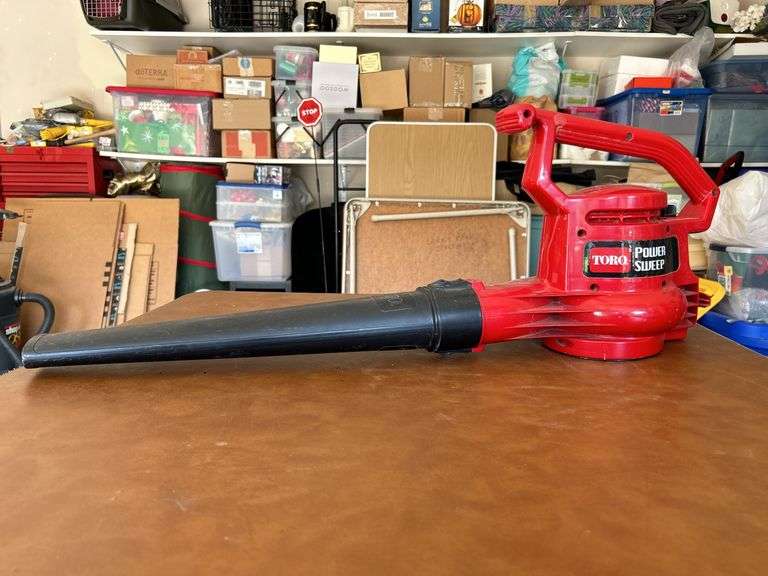 TORO Power Sweep electric blower (model 51586)…..not tested