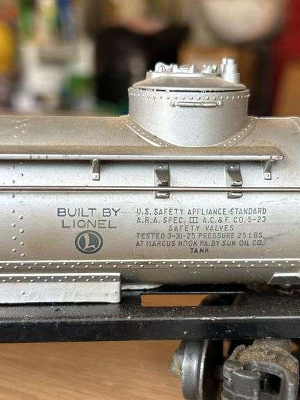 Lionel Sunoco Tanker Car
