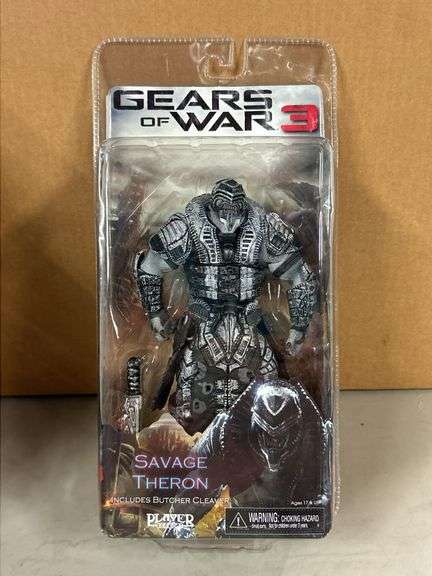 NEW Gears of War 3 “Savage Theron” action figure
