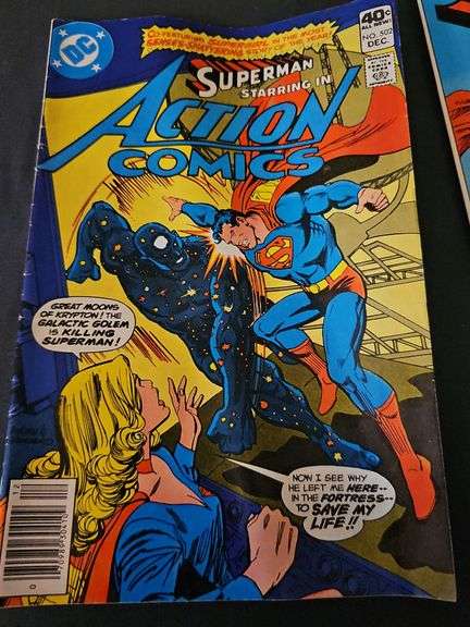 Three Superman comic books. See all photos.