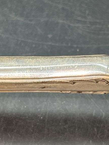 Beautiful Sterling Handled Carving Set