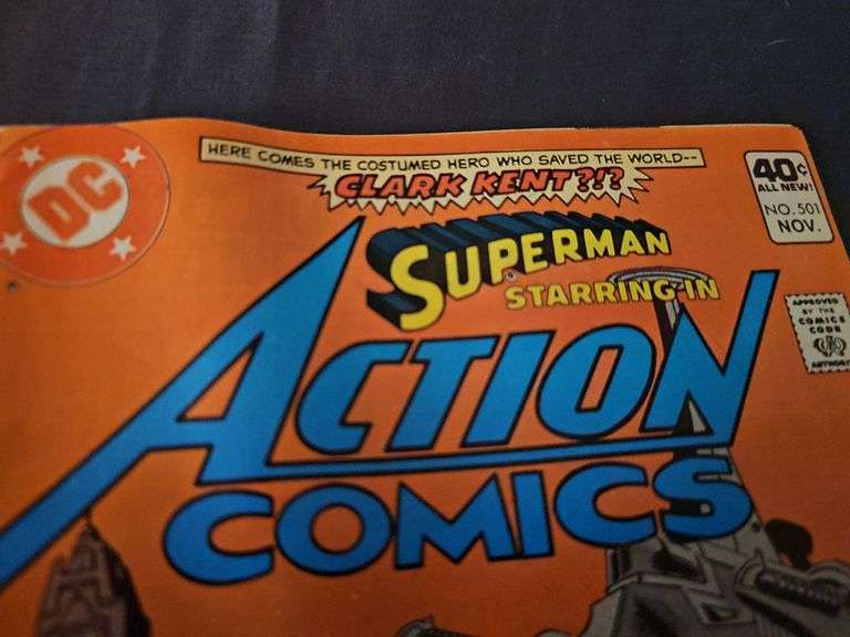 Three Superman comic books. See all photos.