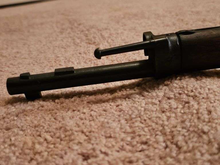 Antique gun marked M16 replica/disabled