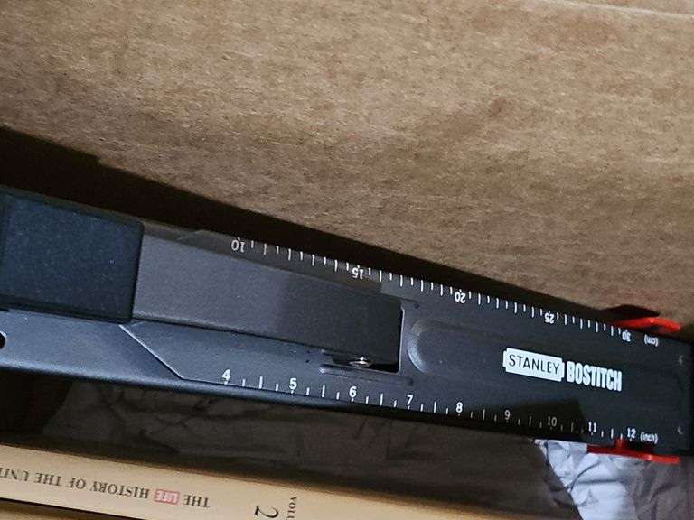 12 volume set of the life history of the United States, parchment paper, The Ryrie study Bible, asa partial box of invitation size envelopes, a hole punch, and much more. See all photos