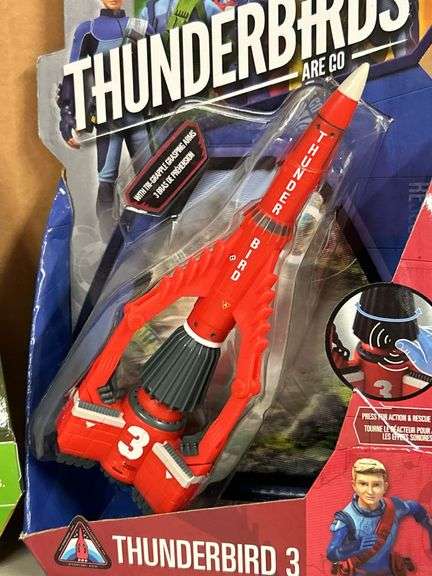 3-piece THUNDERBIRDS ARE GO set….includes 1, 2, 3&4 (together)