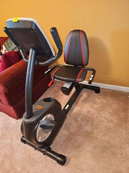 ProForm 4.0 ES recumbent exercise bike.