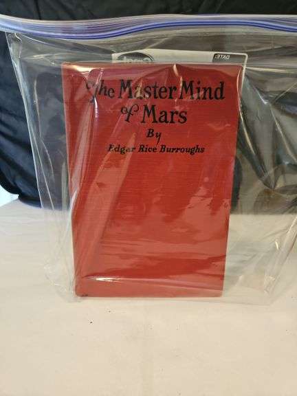 Vintage "The Master Mind of Mars" by Edgar Rice Burroughs version 1928...