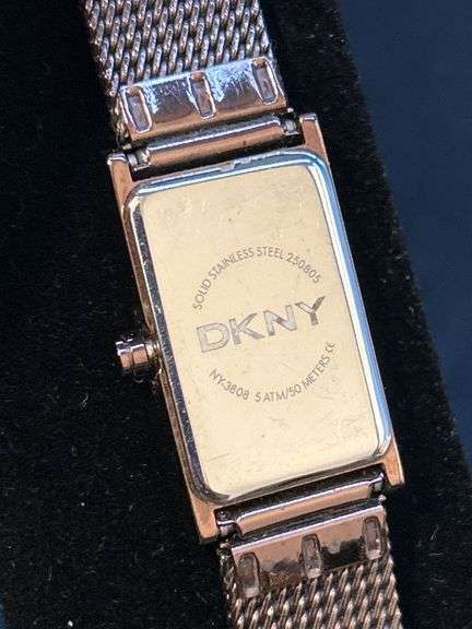 Nice looking DKNY watch with mesh band