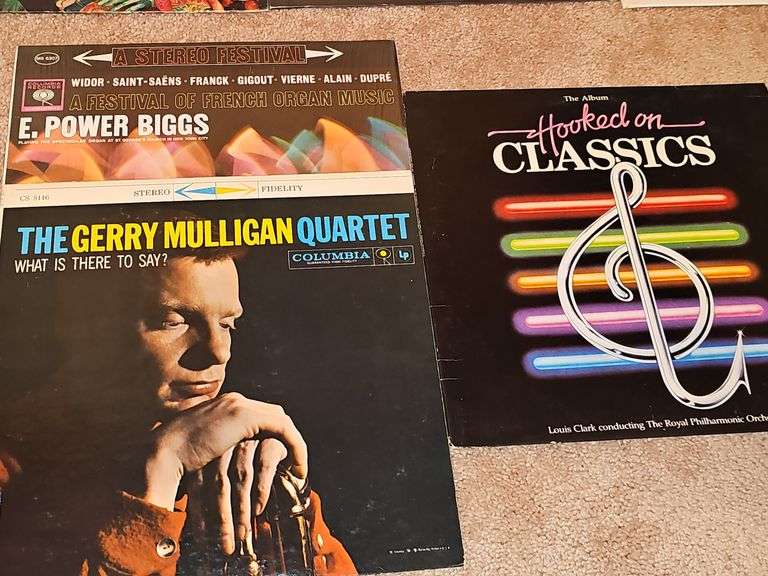 Grouping of albums. See photos for titles and more information.