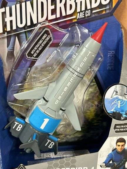 3-piece THUNDERBIRDS ARE GO set….includes 1, 2, 3&4 (together)