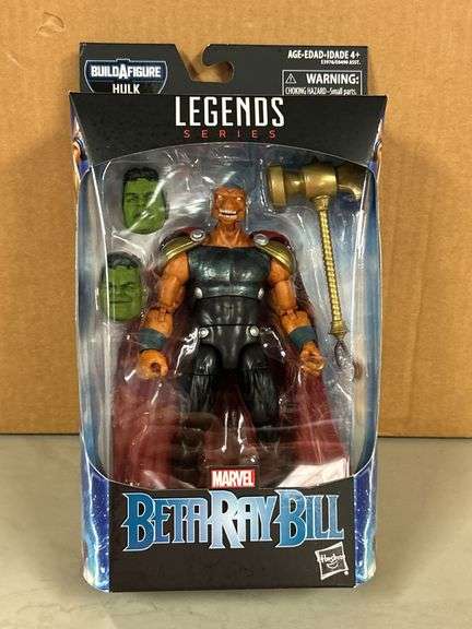 Marvel Legends Series BETA RAY BILL action figure with Build A Figure Hulk piece