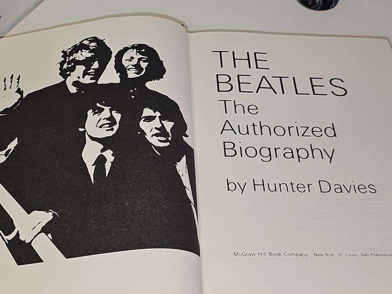 The Beatles authorized biography and The Beatles illustrated lyrics. Both are hard back