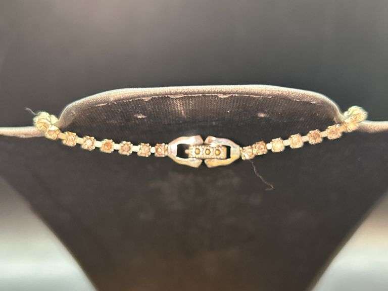 Vintage elegant rhinestone necklace