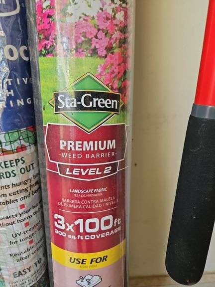 Two(2) NIP Garden Items PLUS a Genuine Louisville Slugger bat...