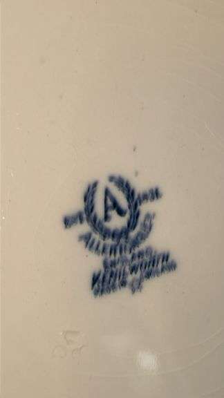 (2) Vintage Allerton’s Kenilworth English 8” Salad Plate…..no chips or cracks…..makers mark on back is blurry