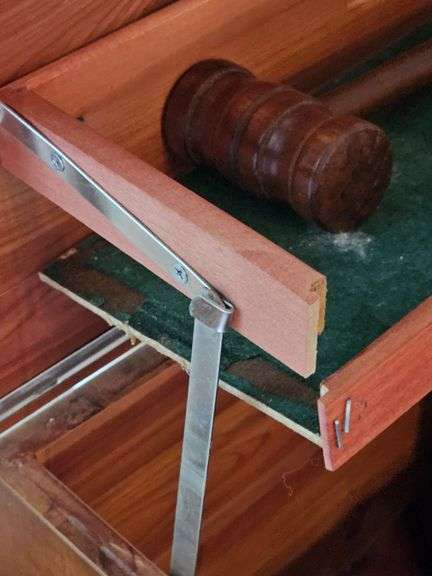 MCM Lane cedar chest. Interior shelf needs repair. Contents not included. 39.25x16.5 x 19 in tall.