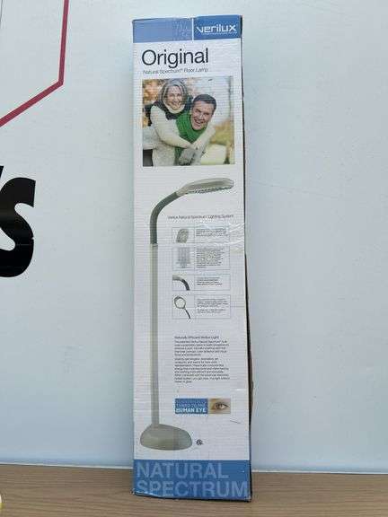 NIB Verilux Original Natural Spectrum Floor Lamp…..box is sealed