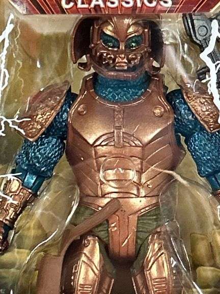 Masters of the Universe Classics SAUROD Evil Spark Shooting Reptile action figure in original box