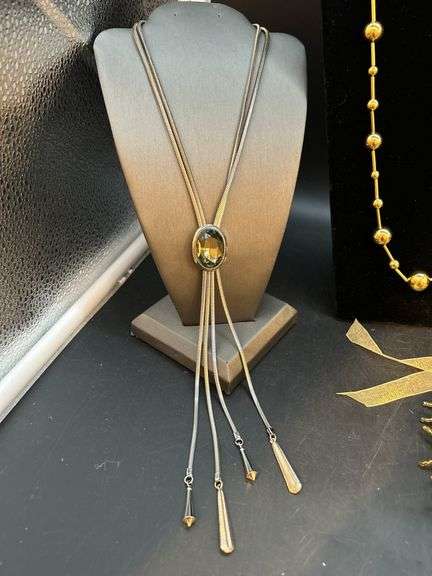 Great selection of costume jewelry necklaces …..Monet, Chicos, ZAD