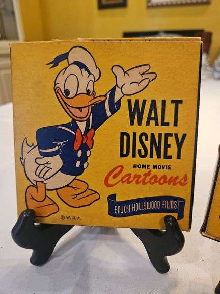 Two(2) Vintage Walt Disney Home Movie Cartoons UNTESTED...