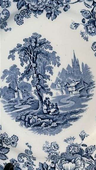 Vintage Allerton’s Kenilworth English 10” Dinner Plate…..no chips or cracks…..makers mark on back is blurry