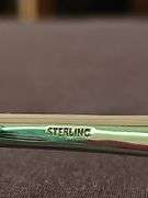 Sterling silver S. Kirk & Son Old Maryland Meat fork. Weight 74.4 grams