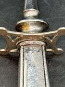 Vintage Sterling Handle Meat Carving Fork…..8-3/4” long…..prongs are stainless