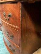 Beautiful vintage mahogany buffet with 6 drawers and 2 side compartments……62 x 21-3/4 x 36 tall….has slight blemishes from every day use….this piece is at least 80 years old and is a family heirloom
