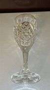 Set of 2 Shannon Dublin Crystal Wine Glasses…..7-3/4” tall…..no chips or cracks